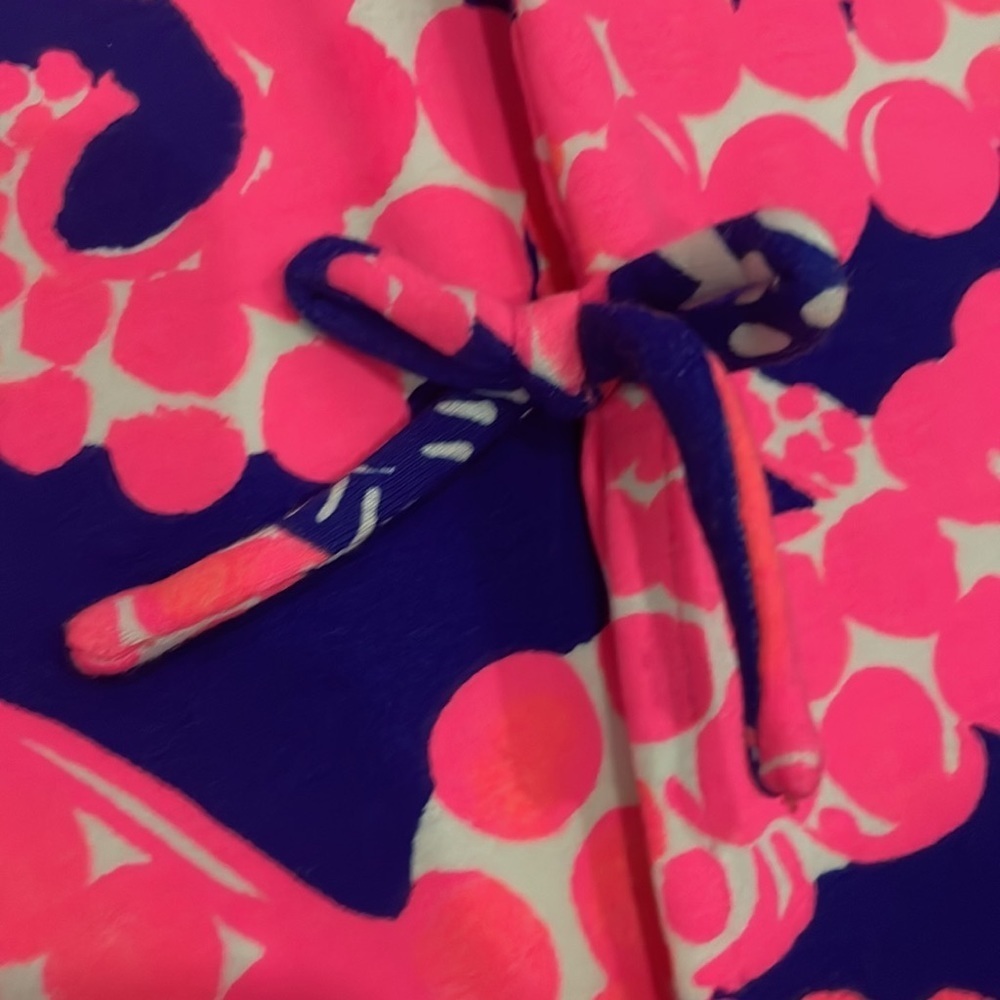 Lilly Pulitzer mini Donna legging set Ikat Blue Mocean Engineered Kids M&L NWT - Picture 4 of 15
